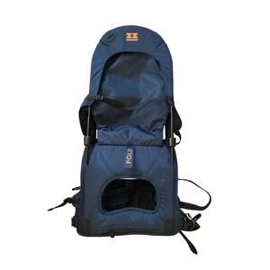 Minimeis- Foldable Carrier Backpack - Navy Blue